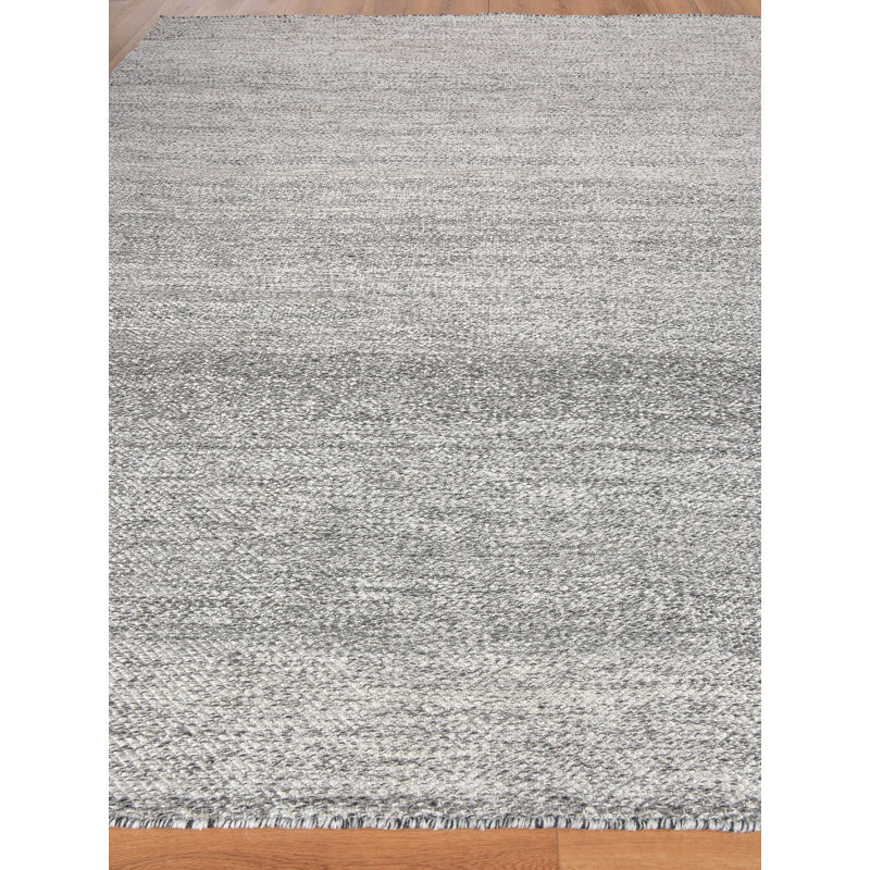 Hand Loomed Area Rug in Black