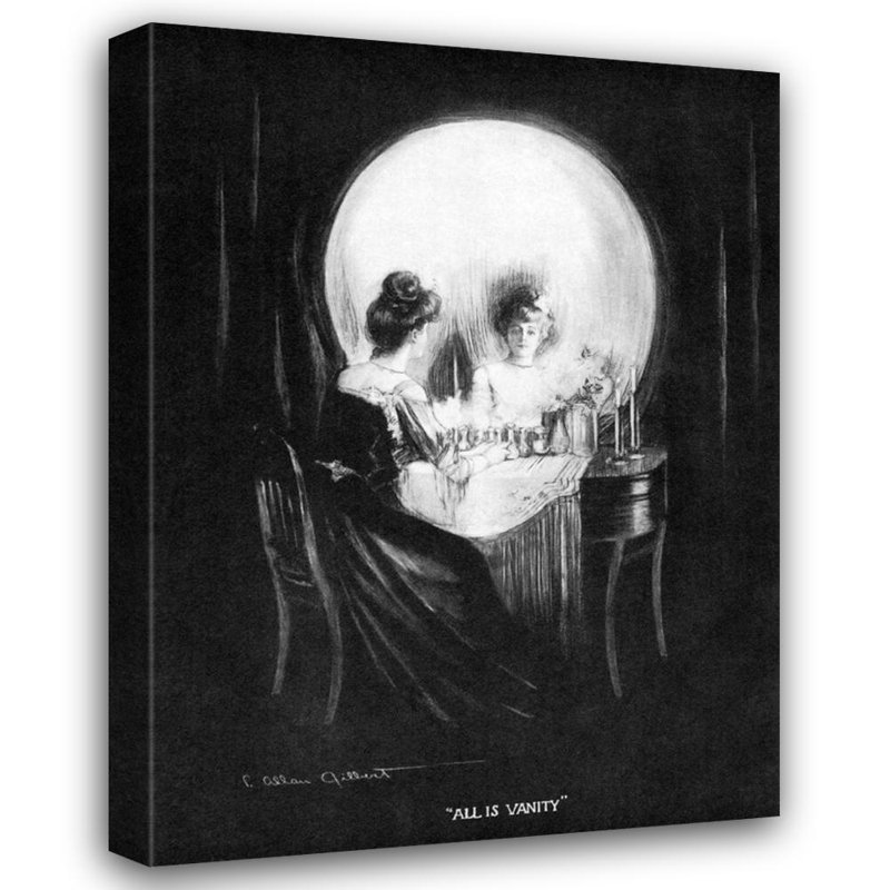 All is Vanity, 24" H x 18" W