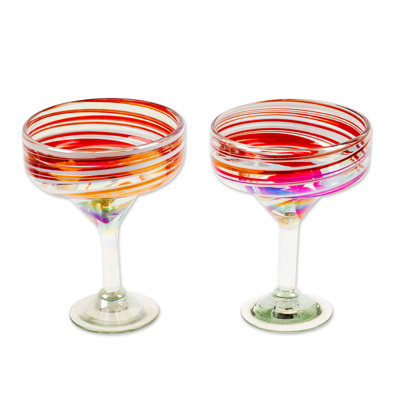 Moazzam 1.76oz. Handmade Margarita Glass Set