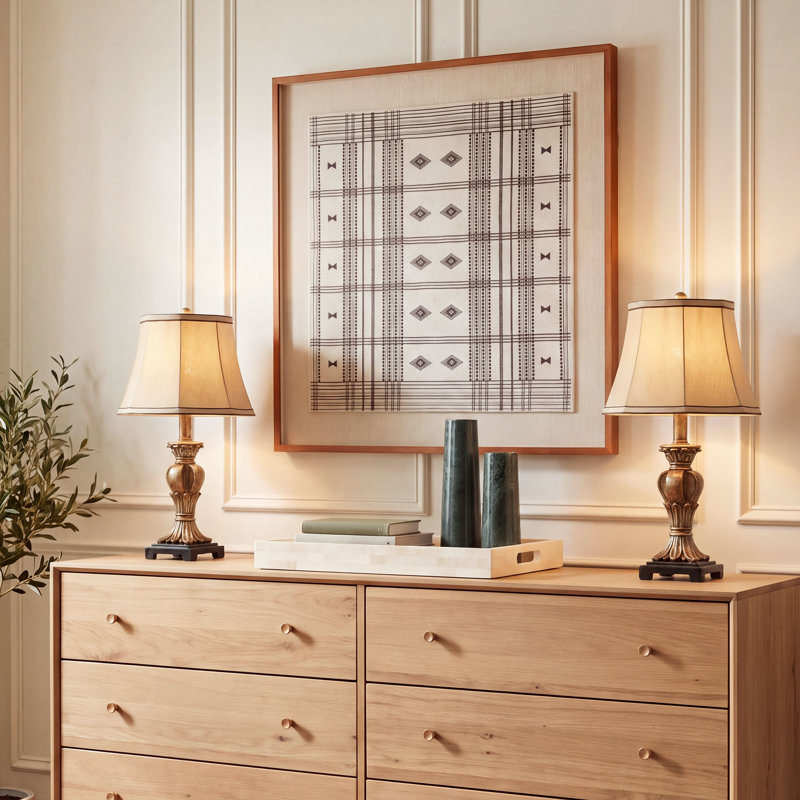 Ensemble de lampe de table 17 po Wardle