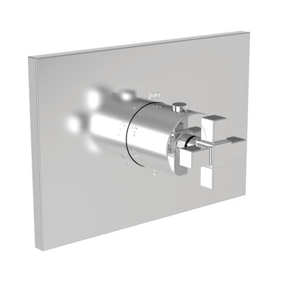 Malvina 3/4" Square Thermostatic Trim Plate With Handle