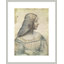 Portrait of Isabella d'Esté (1474-1539) par Leonardo Da Vinci, impression giclée encadrée