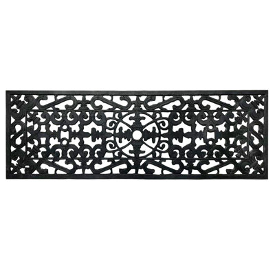 Stephene Non-Slip Trellis Outdoor Doormat