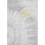 Tapis argent Cerrito lavable à la machine de qualité supérieure-105689217
