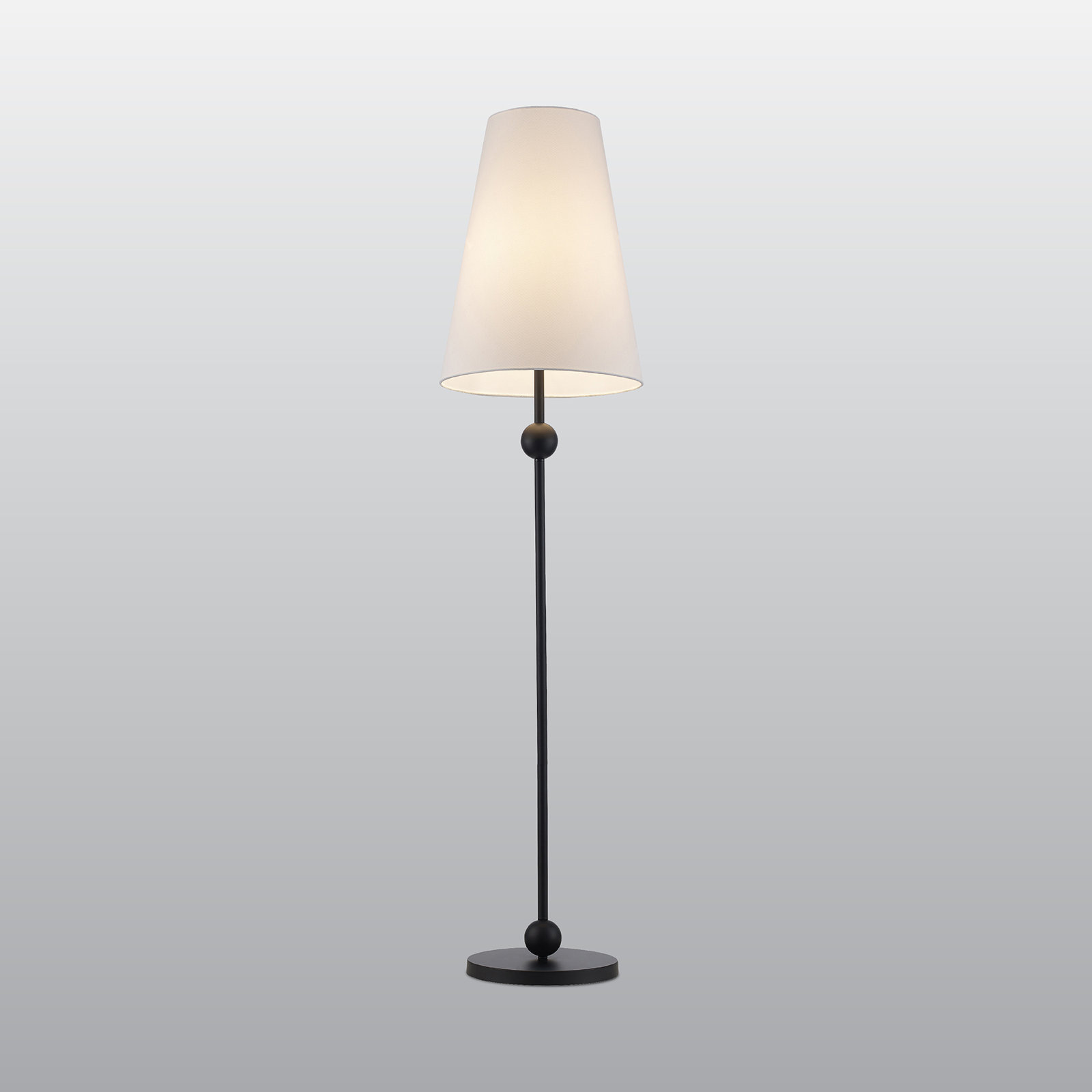 Kael 1 - Light Floor Lamp, Black
