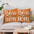 Fond orange pour la maison