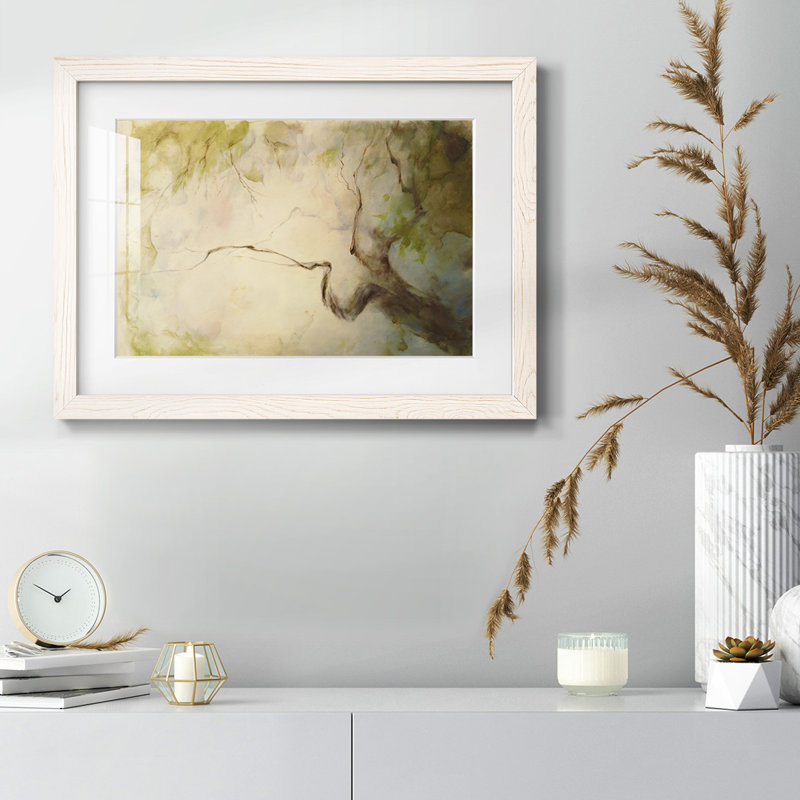 " Verdant April ", White, 28" H x 42" W x 1.5" D