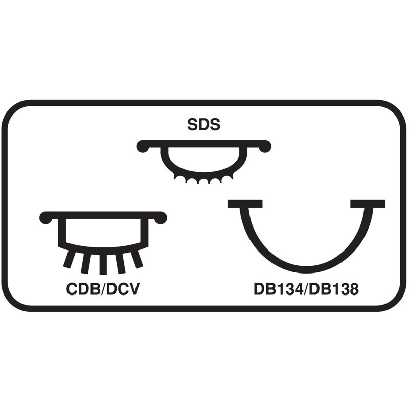 Plastic 36'' L End Cap in Black