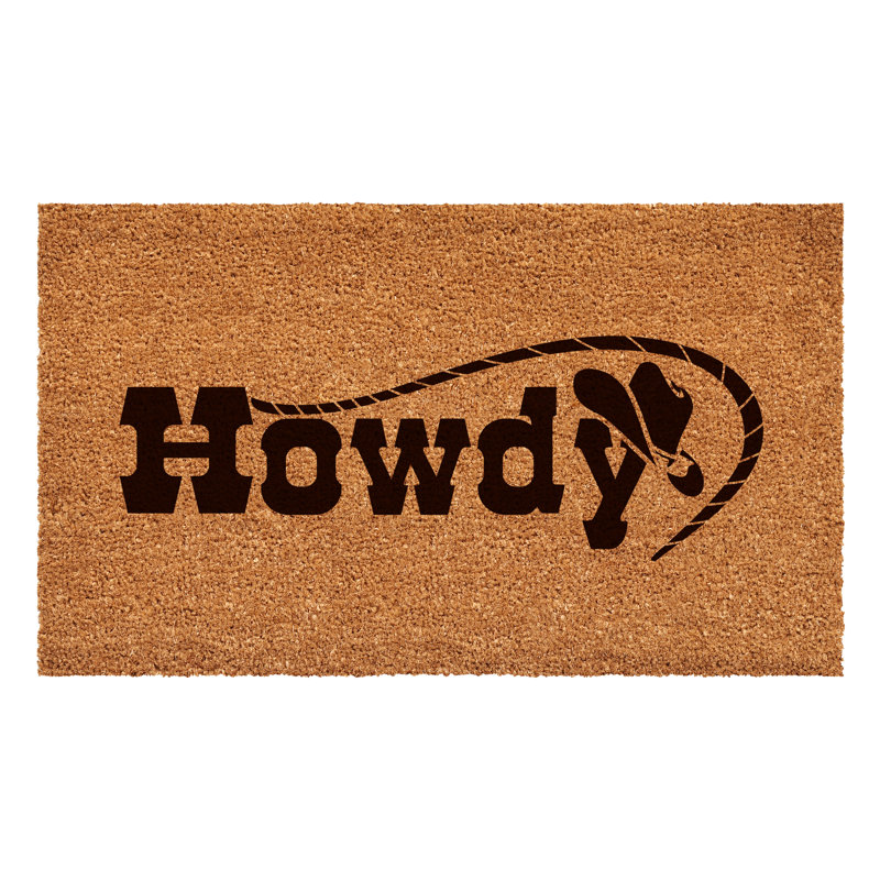 Cangelosi Non-Slip Outdoor Doormat, 24" W x 48" L