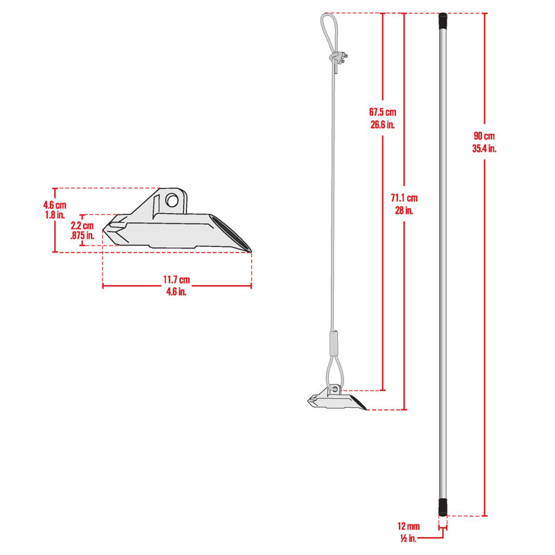 ShelterLogic Steel Universal Anchor Kit