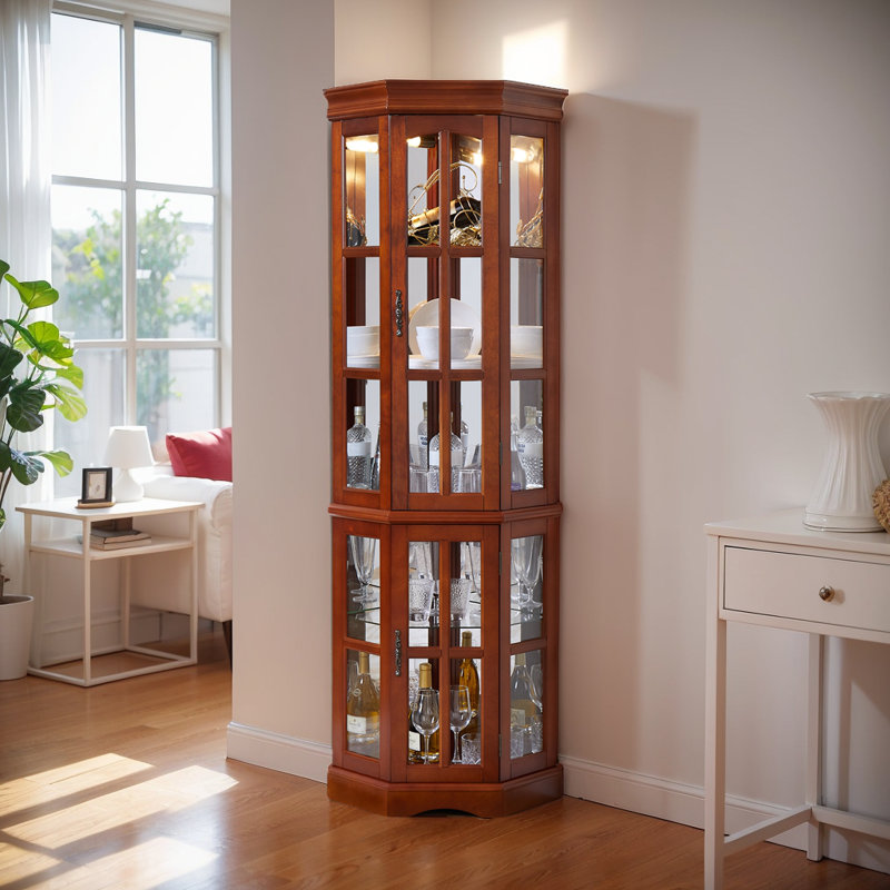 Vaisselier de coin Curio