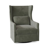 Taylor 32" W Swivel Wingback Chair