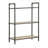 Itzel Antique Oak & Sandy Gray Finish Bookshelf-1022992147