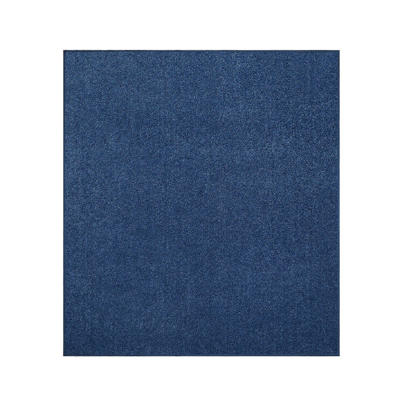 Modern Plush Pet and Kids Friendly Solid Color Royal Blue Area Rugs, Stain & Fade Resistance, Perfect for Living Room, Dining Room, Bedroom, Playroom and Kidsroom, Event, Wedding, Amberrae Binded Rug