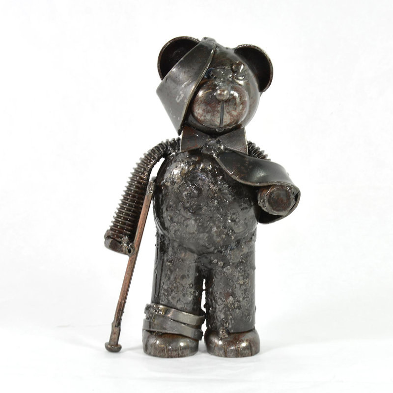Figurine en métal à ours pour le bourdons Ashmont