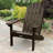 Anette Outdoor Adirondack Chair With Table-27118127