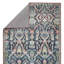 Tapis bleu foncé / brun Teleza-62289958