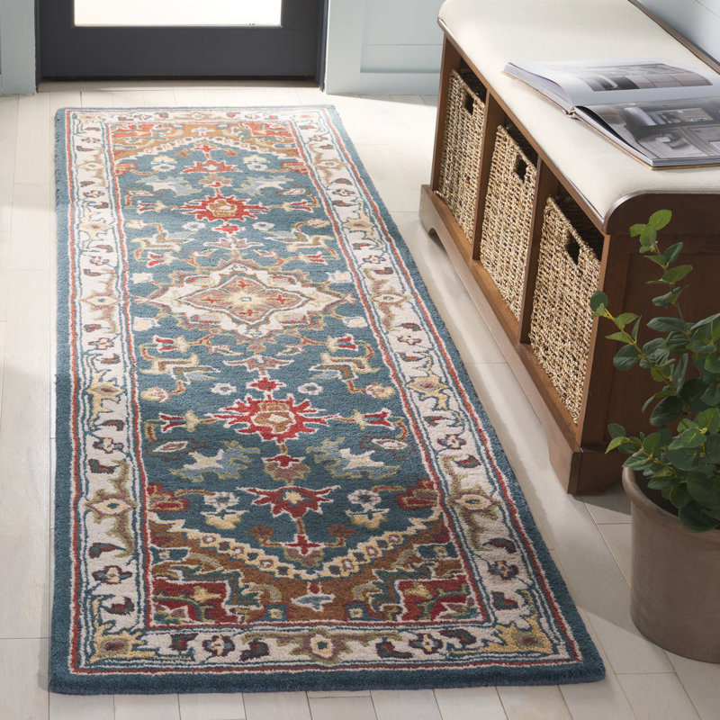 Parul Hand Tufted Wool Oriental Rug, Runner 2'3" x 8'