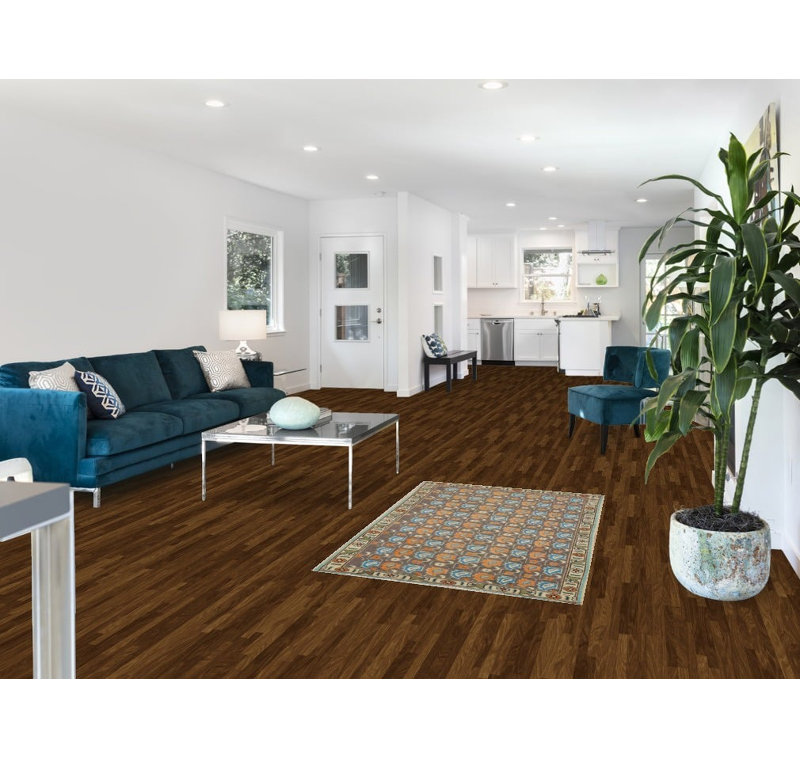 Tapis traditionnel rétro en laine 3 x 5