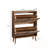 Shoe Cabinet Storage with 2 Flip Drawers and adjustable shelves-1211020799