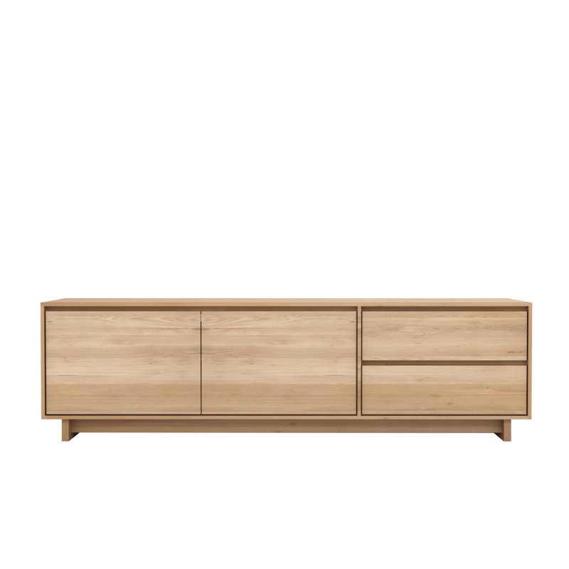 Wave Solid Wood TV Stand