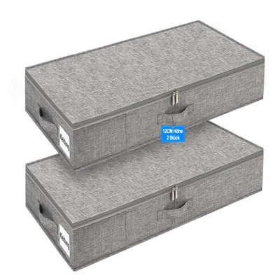 Brayden Studio Fabric Underbed Storage