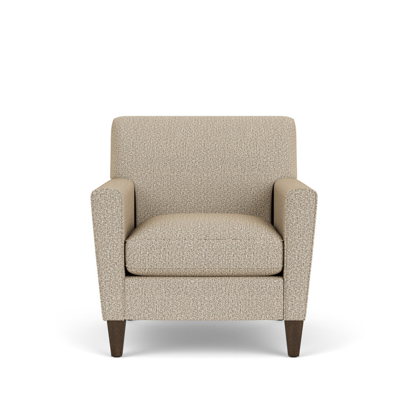 Upholstered Armchair, Fossil Polypropylene/Olefin