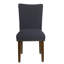 Chaise rembourrée en lin Saxis-2124431515