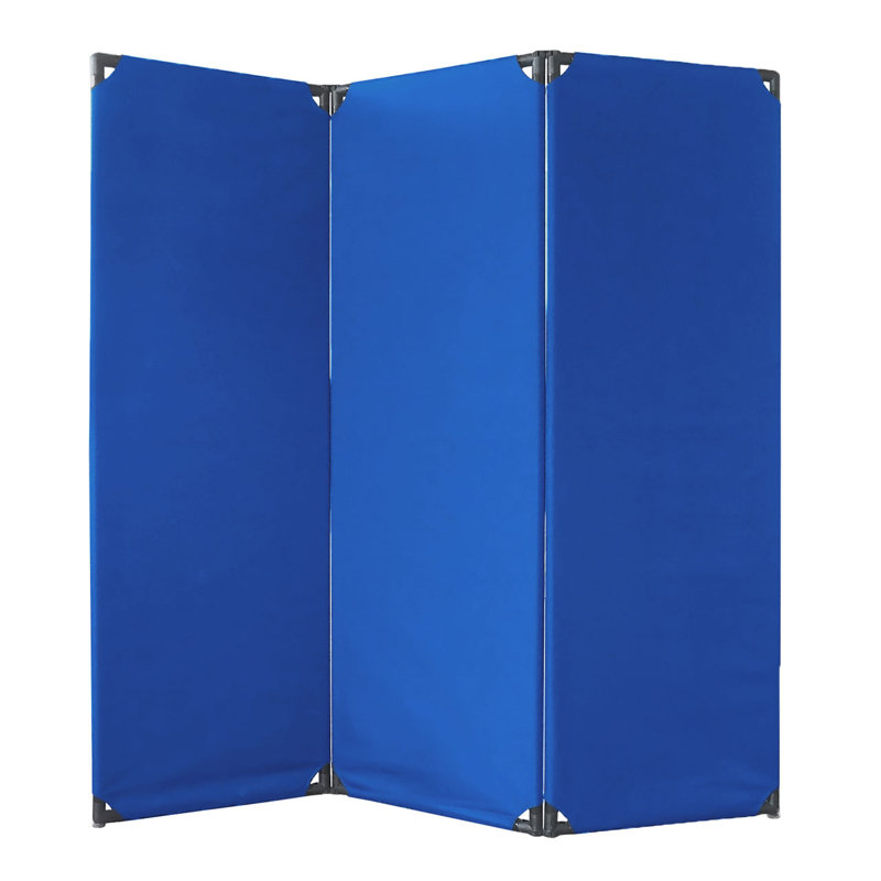 Paravent pliable pour ordinateur portable, Bleu
