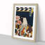 A Portrait by Toyohara Kunichika - Framed Print-55450980-55450984