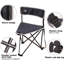Chaise de camping pliante Giffie