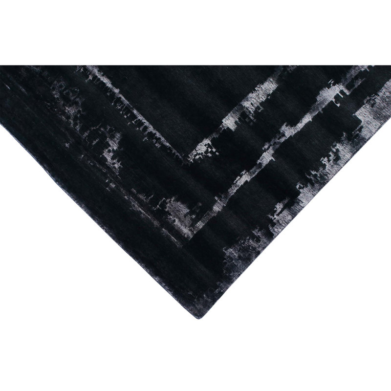 Area Rug in Charcoal, Rectangle 8' x 10'