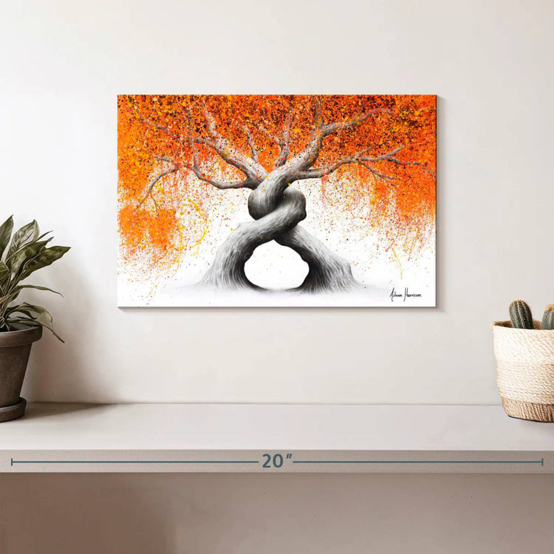 Harnek Twisting Love Trees, 8" H x 12" W