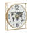 Jordanna Metal Wall Clock