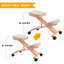 Adjustable Height Ergonomic Kneeling Chair Wheels-42034700