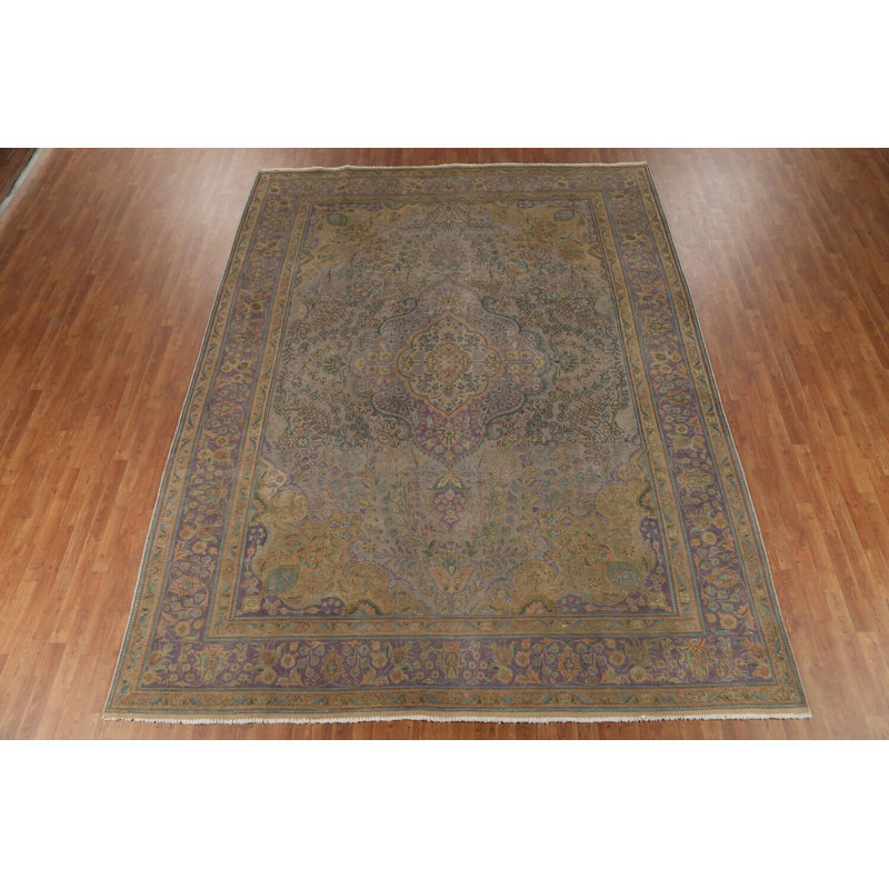 Tapis traditionnel fait à la main 10 x 13