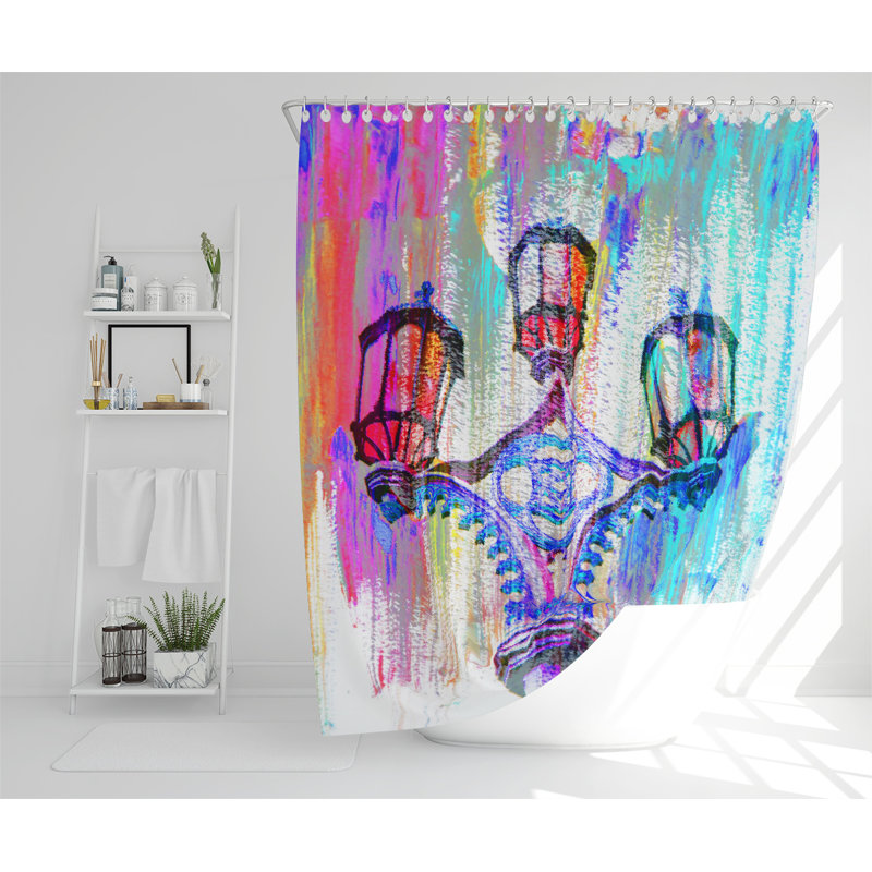 Dilts Polyester Shower Curtain Set