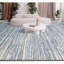 Wool Area Rug in Blue/Ivory-1389618279