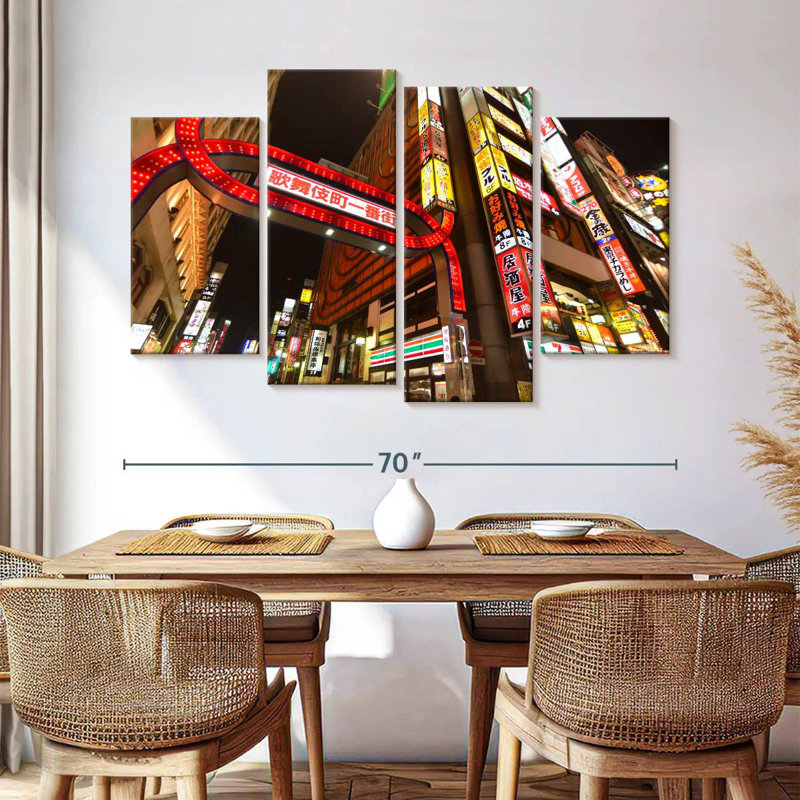 Nicci Kabuki-Cho In Tokyo, 42" H x 68" W
