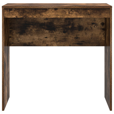 Bureau vidaXL chêne fumé 31,50 po x 15,75 po x 29,92 po