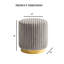 Finition grise de style contemporain 1pc