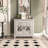 Chessani 29.3" H 2-Door Mirrored Wood Accent Cabinet-53010426