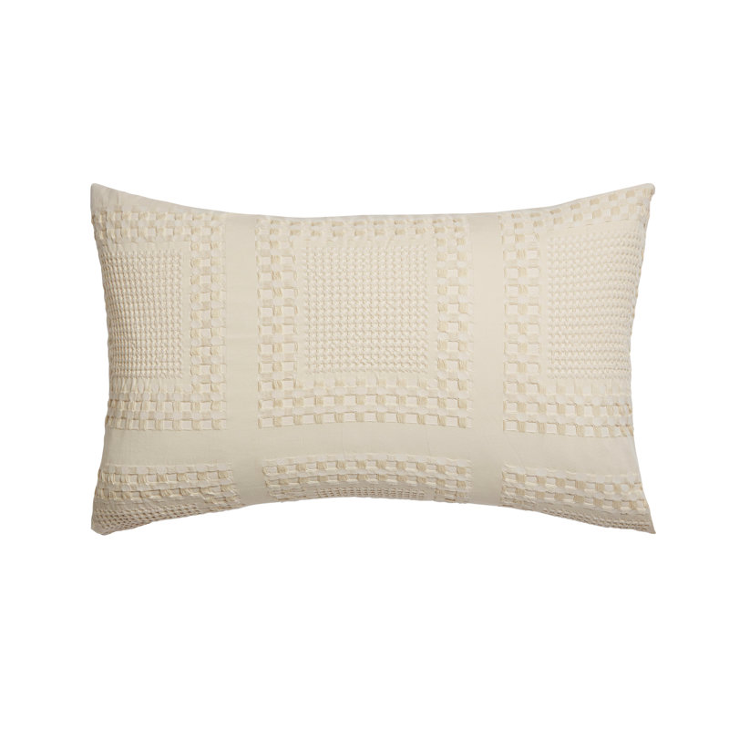 Maeve Cotton No Pattern Duvet Cover Set, Beige, King Duvet Cover + 2 Pillowcases
