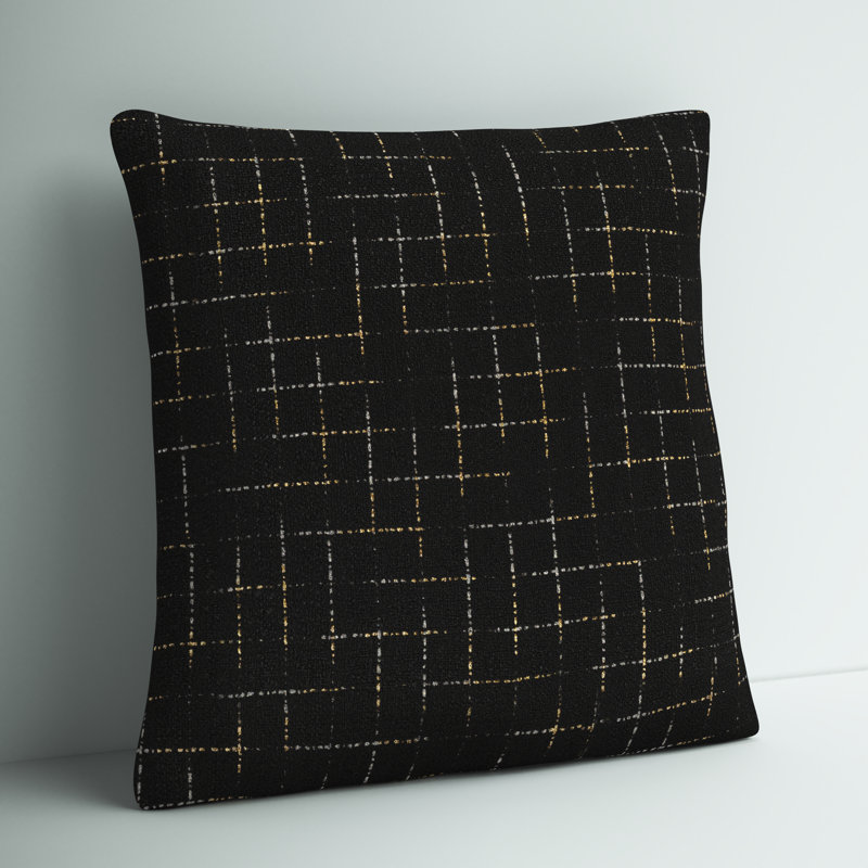 Daak Throw Pillow Cover, 22" H x 22" W