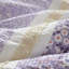 5 Pcs Full/Queen Seersucker Comforter And Pillow Ensemble - Shabby Chic Decor, Three Floral Patterns, Lace Trimmed Pillows Look, Botanical Prints, Filling, Machine Washable