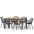 Arth 6 - Person Acacia Patio Dining Set with Rectangular Table