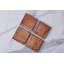 Scalloped Wood Coasters, Square-1375825181