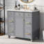Meuble-lavabo simple 36 po avec plateau Zier