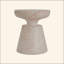 Table d'appoint d'extérieur / d'intérieur en béton léger-2065667238
