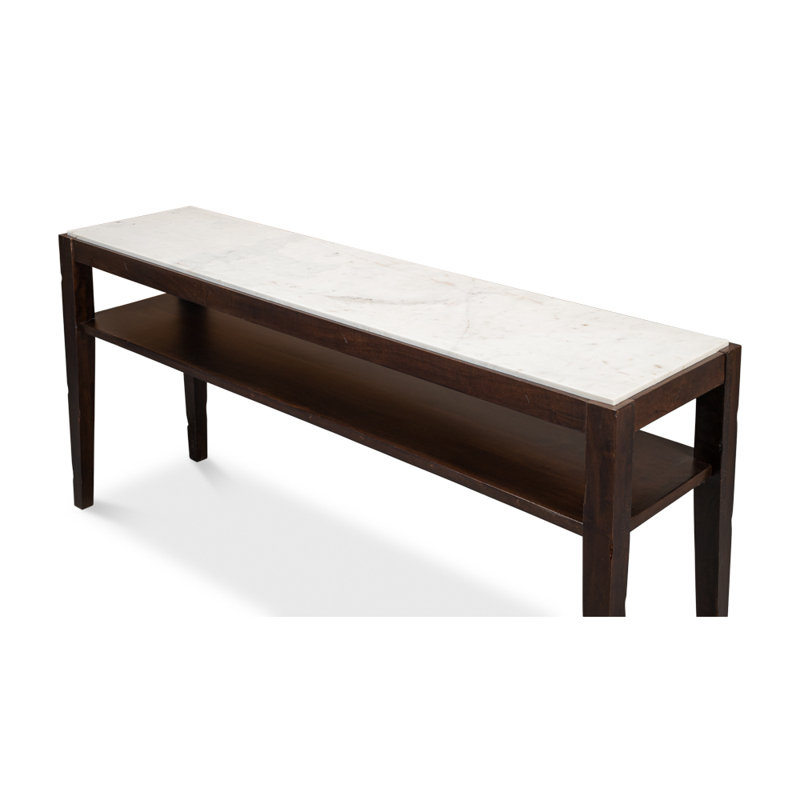 Versatilis 71'' W Marble Console Table